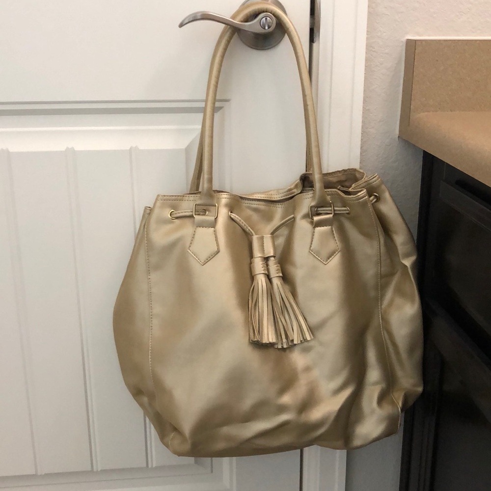 Faux leather bag